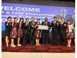 112/06/05 歡迎國際獅子會LCIF主席- 道格拉斯 亞歷山大~來台訪問LCIF尊榮之夜
