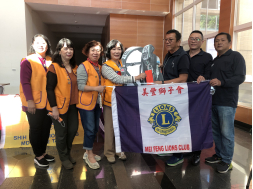 112.11.23在台中市消防局第一大隊豐原分隊舉辦消防救護器材    及救災設備捐贈活動。