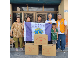 捐贈信義部落物資