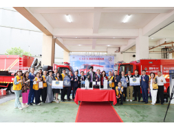 20260404 -C2區救難車+神岡獅子會消防泡沫車捐車活動